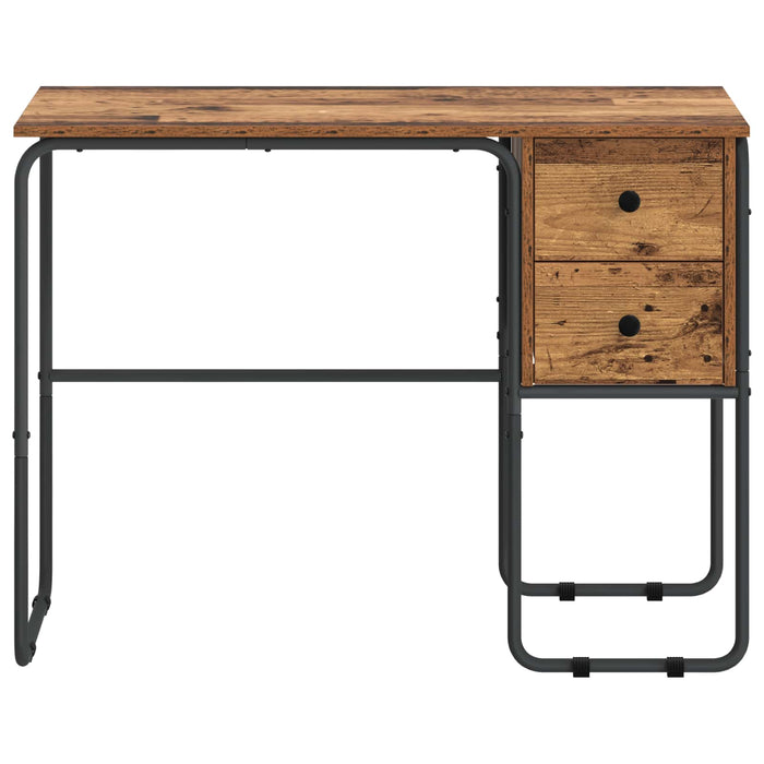 Birou cu spațiu de depozitare Lemn de stejar 100 x 50 x 75 cm WALTI
