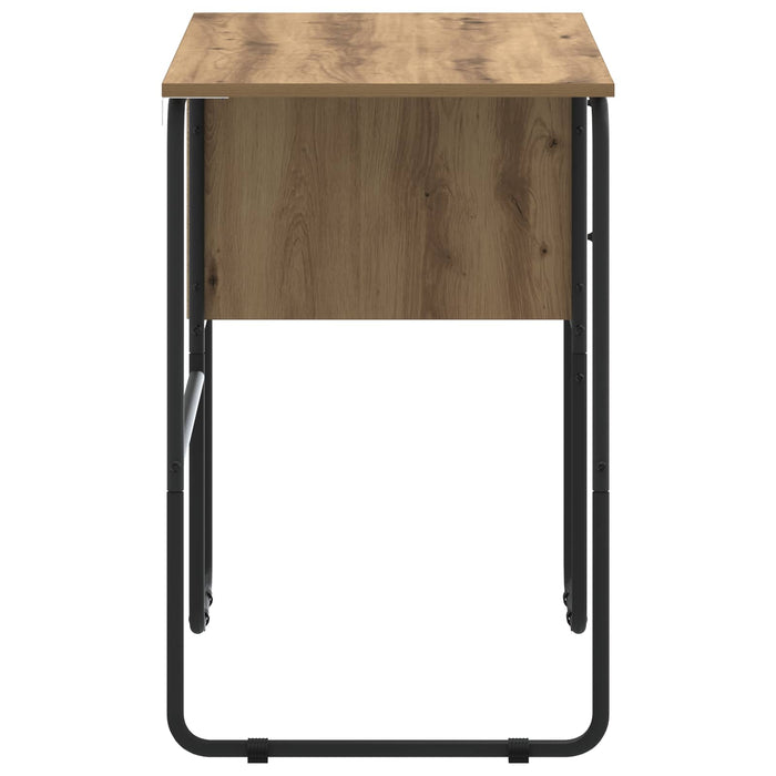 Birou cu spațiu de depozitare Stejar Artizanal 100 x 50 x 75 cm WALTI