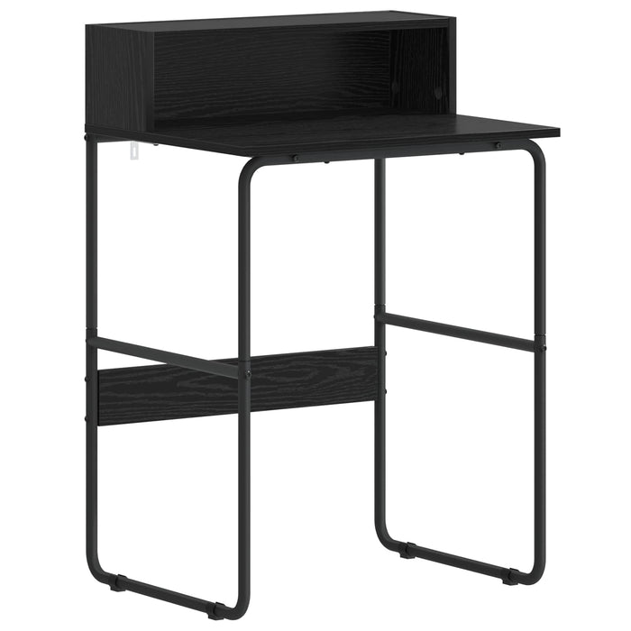Birou cu spațiu de depozitare Stejar Negru 60 x 50 x 91 cm WALTI