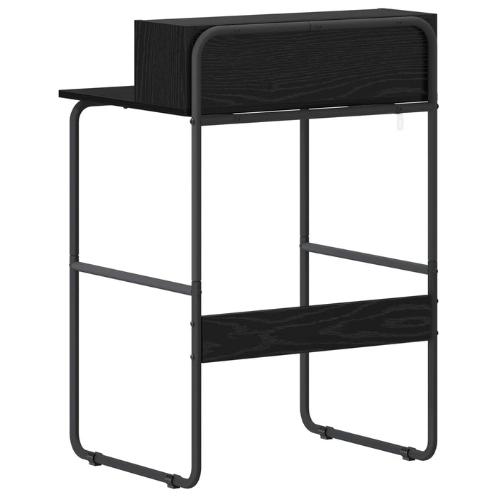Birou cu spațiu de depozitare Stejar Negru 60 x 50 x 91 cm WALTI