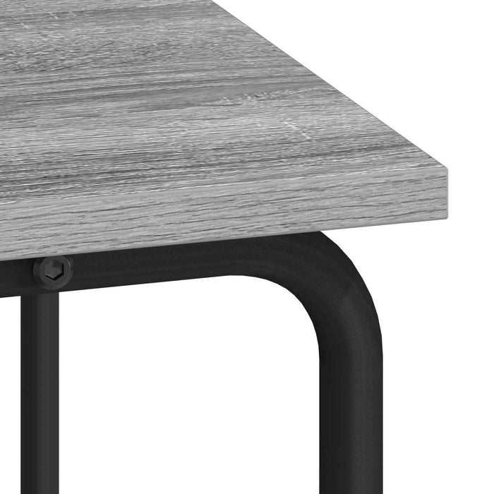 Birou cu spațiu de depozitare Sonoma gri 60 x 50 x 91 cm WALTI