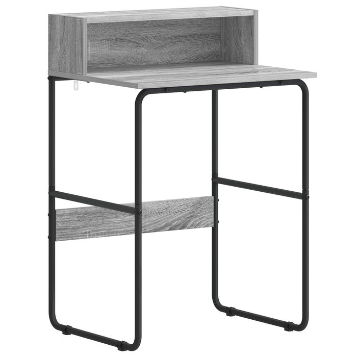 Birou cu spațiu de depozitare Sonoma gri 60 x 50 x 91 cm WALTI