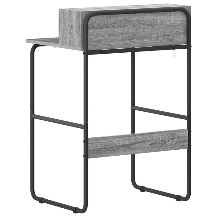 Birou cu spațiu de depozitare Sonoma gri 60 x 50 x 91 cm WALTI
