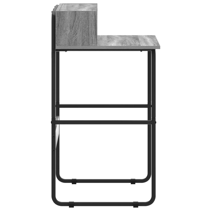 Birou cu spațiu de depozitare Sonoma gri 60 x 50 x 91 cm WALTI