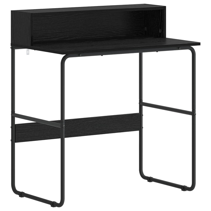 Birou cu spațiu de depozitare Stejar Negru 80 x 50 x 91 cm WALTI