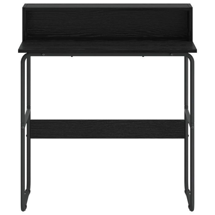Birou cu spațiu de depozitare Stejar Negru 80 x 50 x 91 cm WALTI