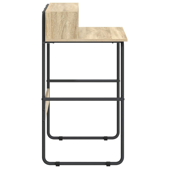 Birou cu spațiu de depozitare Stejar Sonoma 80 x 50 x 91 cm WALTI