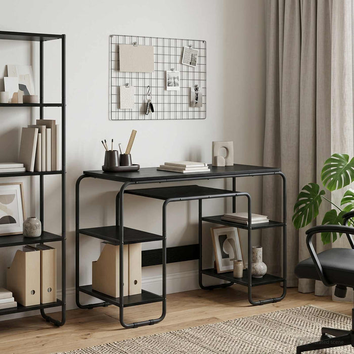 Birou cu spațiu de depozitare Stejar Negru 113.5 x 52 x 75.5 cm - WALTI WALTI