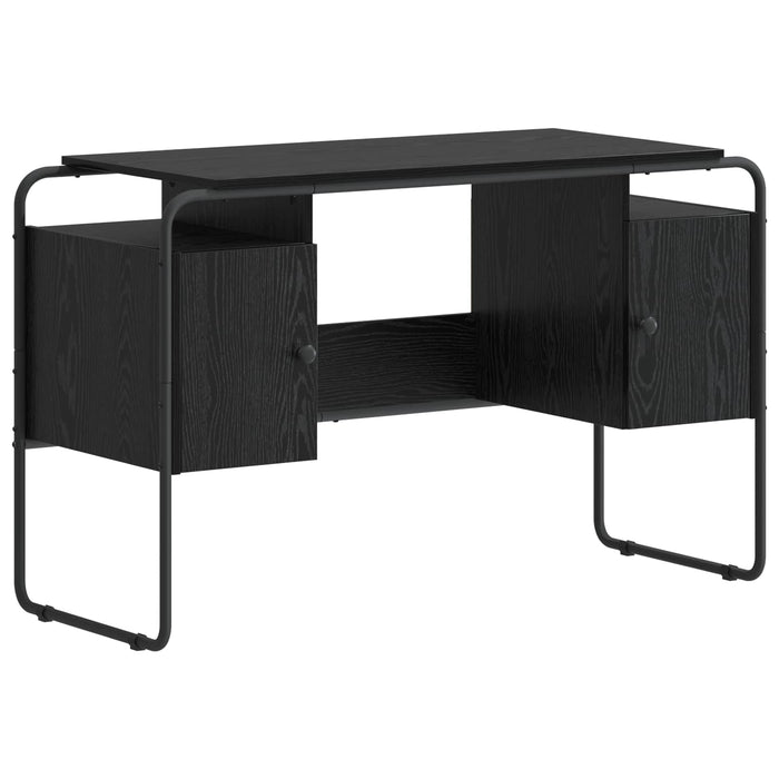 Birou cu spațiu de depozitare Stejar Negru 120 x 50.5 x 75.5 cm WALTI