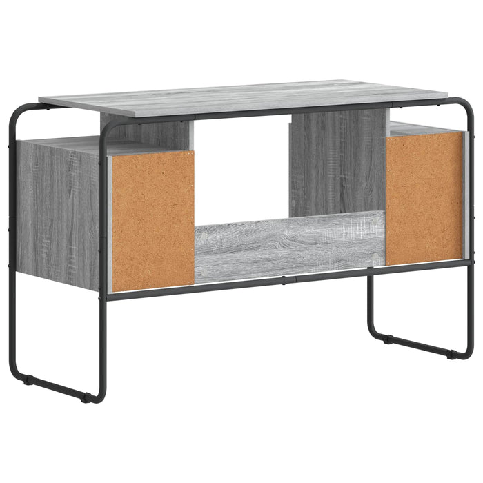 Birou cu spațiu de depozitare Sonoma gri 120 x 50.5 x 75.5 cm WALTI