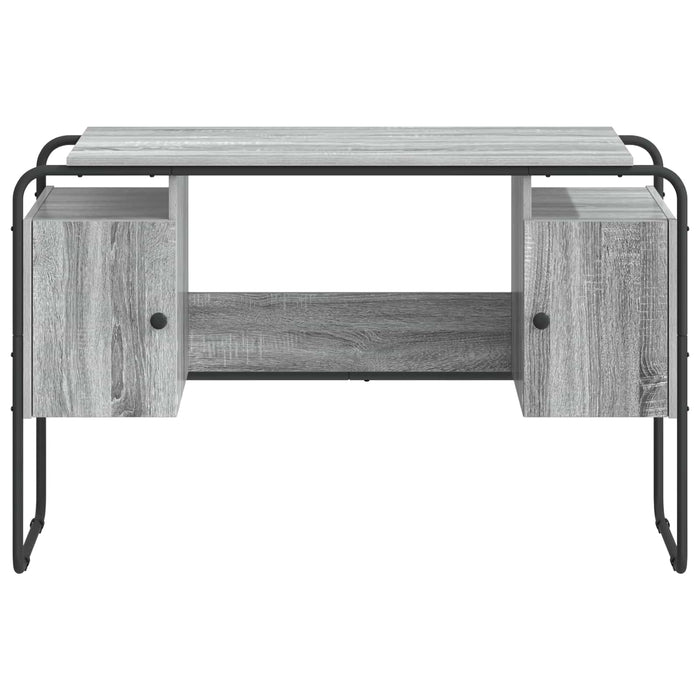 Birou cu spațiu de depozitare Sonoma gri 120 x 50.5 x 75.5 cm WALTI