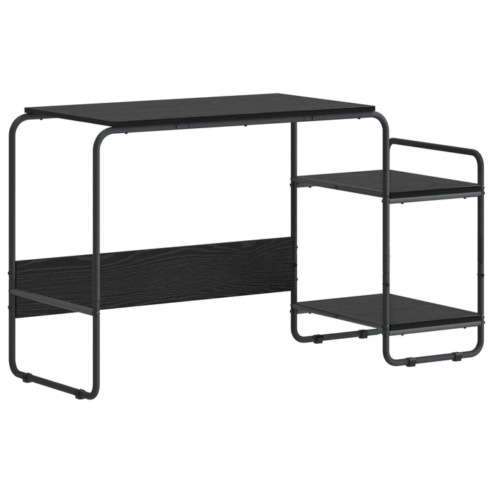 Birou cu spațiu de depozitare Stejar Negru 131.5 x 50 x 75.5 cm WALTI