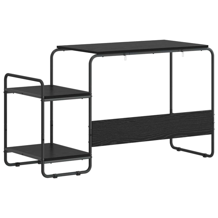 Birou cu spațiu de depozitare Stejar Negru 131.5 x 50 x 75.5 cm WALTI