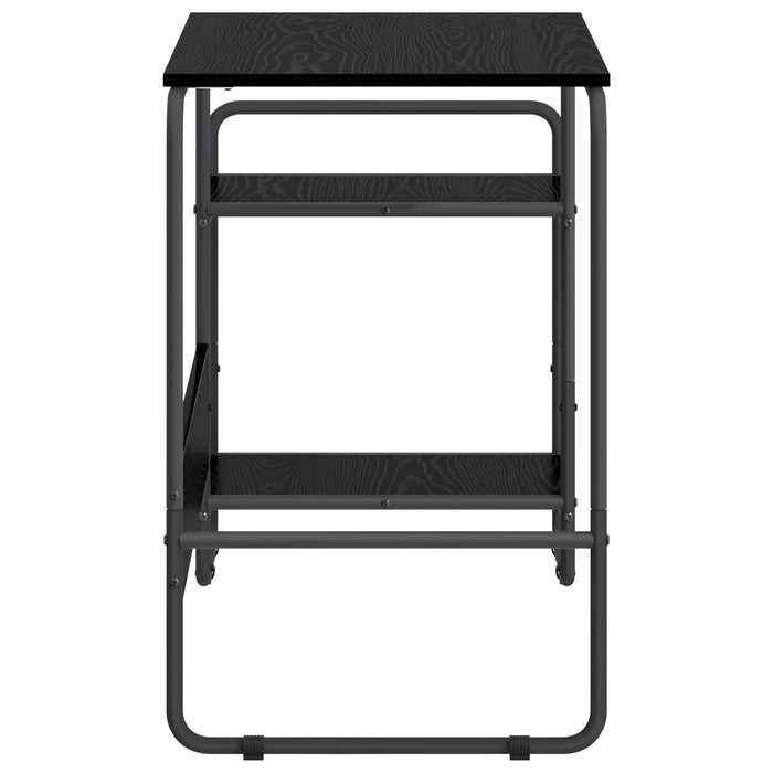 Birou cu spațiu de depozitare Stejar Negru 131.5 x 50 x 75.5 cm WALTI
