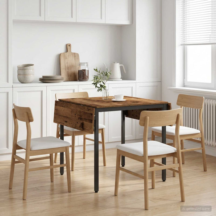Masă de dining extensibilă 120 x 81,5 x 75 cm Lemn prelucrat WALTI