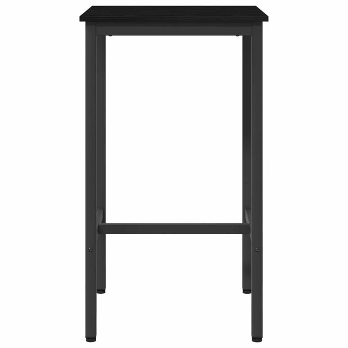 Masă de bar 52 x 52 x 90 cm Lemn prelucrat Stejar Negru - WALTI WALTI