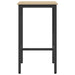 Masă de bar 52 x 52 x 90 cm Lemn prelucrat Stejar Sonoma - WALTI WALTI