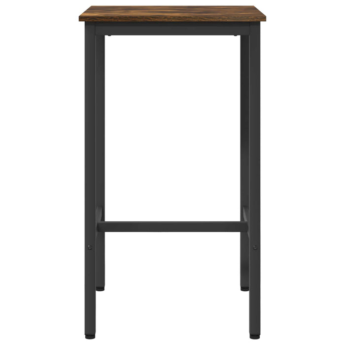 Masă de bar 52 x 52 x 90 cm Lemn prelucrat Stejar fumuriu - WALTI WALTI