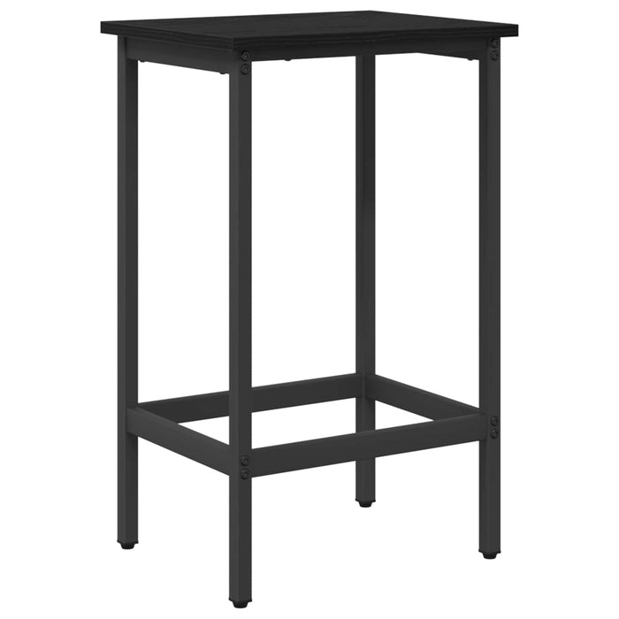 Scaun de bar Stejar Negru 40 x 32 x 64 cm Lemn prelucrat - WALTI WALTI