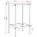 Scaun de bar 2 buc. Stejar Negru 40 x 32 x 64 cm Lemn prelucrat - WALTI WALTI