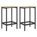 Scaun de bar 2 buc. Stejar Sonoma 40 x 32 x 64 cm - WALTI WALTI