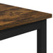 Scaun de bar Stejar fumuriu 40 x 32 x 64 cm Lemn prelucrat - WALTI WALTI