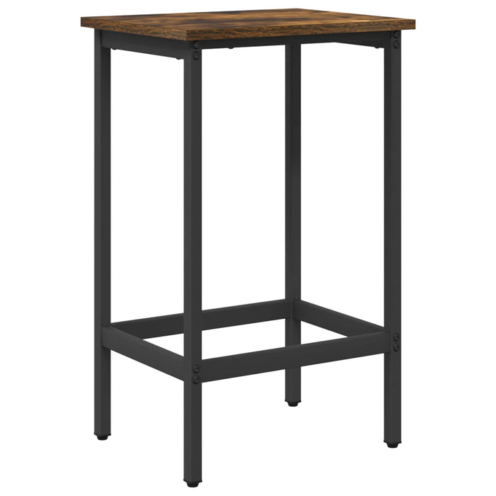 Scaun de bar Stejar fumuriu 40 x 32 x 64 cm Lemn prelucrat - WALTI WALTI