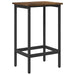 Scaun de bar Stejar fumuriu 40 x 32 x 64 cm Lemn prelucrat - WALTI WALTI