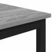 Scaun de bar 2 buc. Sonoma gri 40 x 32 x 64 cm Lemn prelucrat - WALTI WALTI