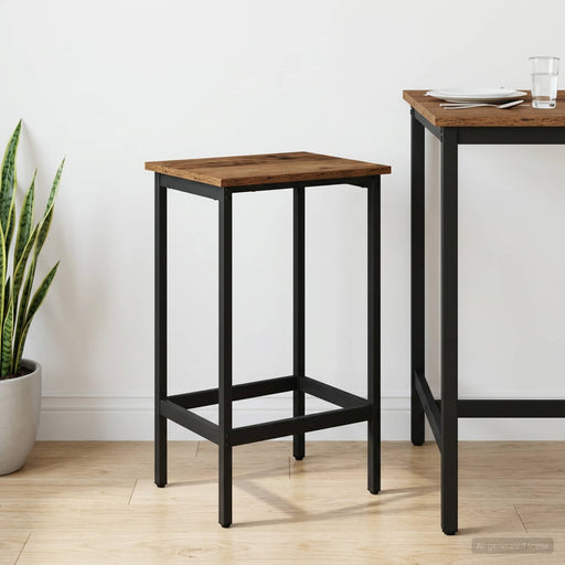 Scaun de bar Lemn vechi 40 x 32 x 64 cm Lemn prelucrat - WALTI WALTI
