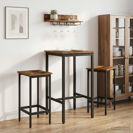 Scaun de bar 2 buc. Lemn vechi 40 x 32 x 64 cm Lemn prelucrat - WALTI WALTI