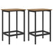 Scaun de bar 2 buc. Stejar Artizanal 40 x 32 x 64 cm - WALTI WALTI