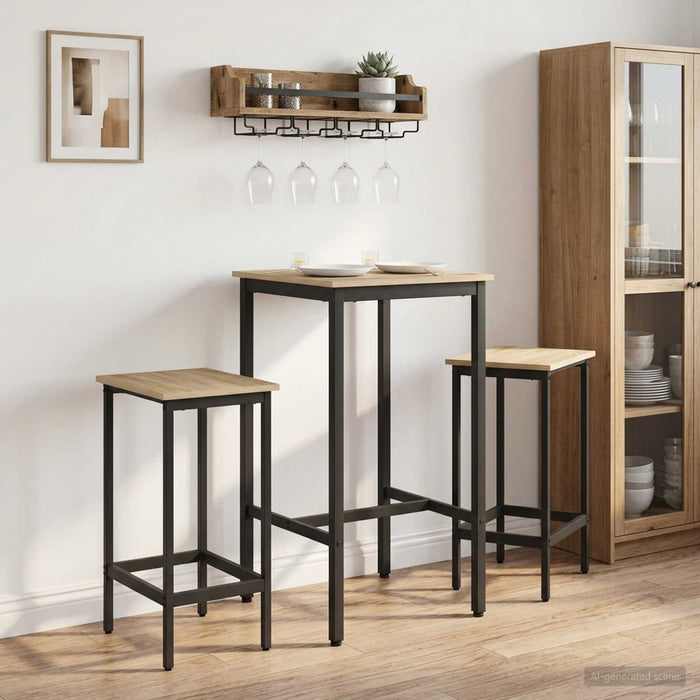 Masă de bar 52 x 52 x 110 cm Lemn prelucrat Stejar Sonoma - WALTI WALTI