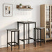 Masă de bar 52 x 52 x 110 cm Lemn prelucrat Sonoma gri - WALTI WALTI