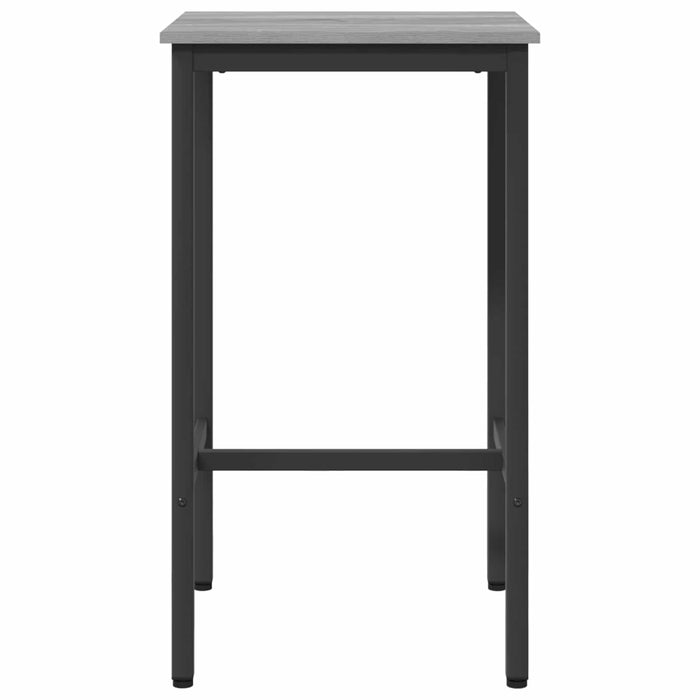 Masă de bar 52 x 52 x 110 cm Lemn prelucrat Sonoma gri - WALTI WALTI