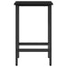 Scaun de bar 2 buc. Stejar Negru 40 x 32 x 74 cm Lemn prelucrat - WALTI WALTI