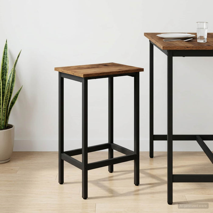 Scaun de bar Lemn vechi 40 x 32 x 74 cm Lemn prelucrat - WALTI WALTI