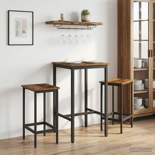 Scaun de bar 2 buc. Lemn vechi 40 x 32 x 74 cm Lemn prelucrat - WALTI WALTI