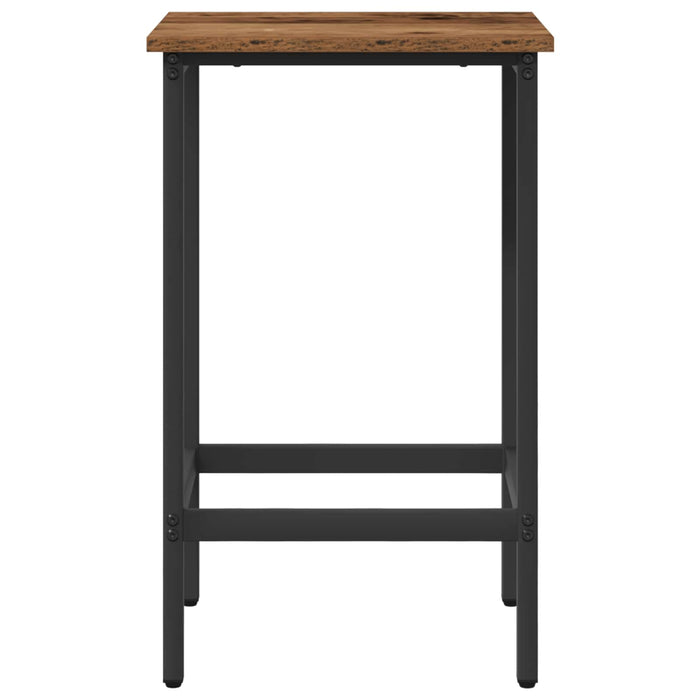 Scaun de bar 2 buc. Lemn vechi 40 x 32 x 74 cm Lemn prelucrat - WALTI WALTI