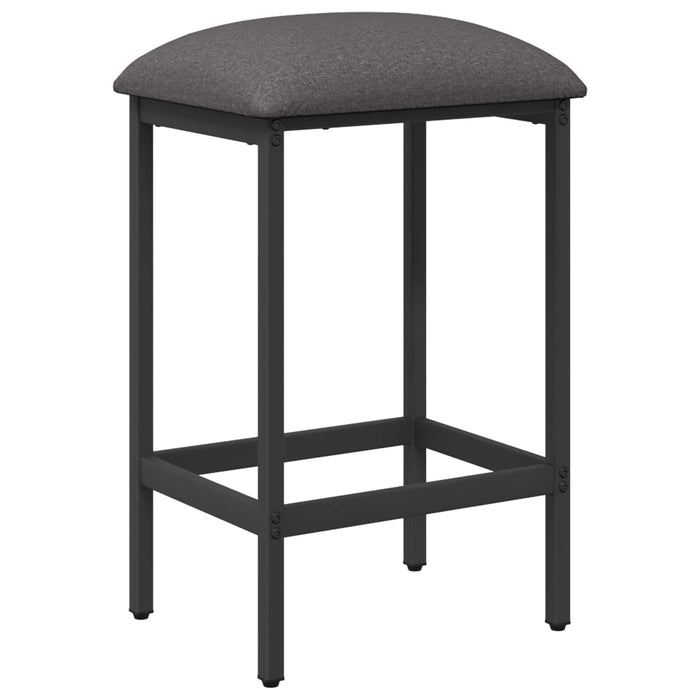Scaun de bar 2 buc. Gri deschis 40 x 32 x 64 cm Lemn prelucrat - WALTI WALTI