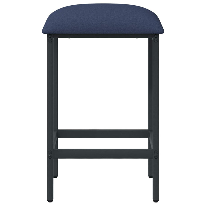 Scaun de bar 2 buc. albastru 40 x 32 x 64 cm Lemn prelucrat - WALTI WALTI