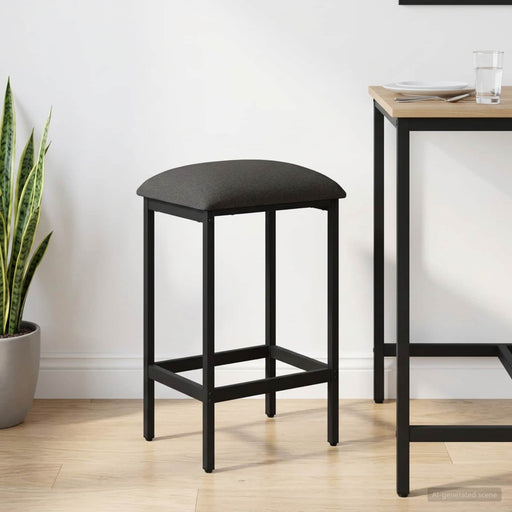 Scaun de bar Gri deschis 40 x 32 x 74 cm Lemn prelucrat - WALTI WALTI
