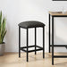 Scaun de bar Gri deschis 40 x 32 x 74 cm Lemn prelucrat - WALTI WALTI