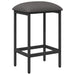 Scaun de bar Gri deschis 40 x 32 x 74 cm Lemn prelucrat - WALTI WALTI