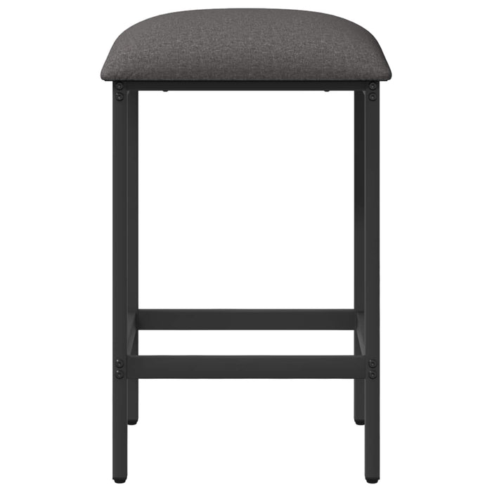 Scaun de bar Gri deschis 40 x 32 x 74 cm Lemn prelucrat - WALTI WALTI