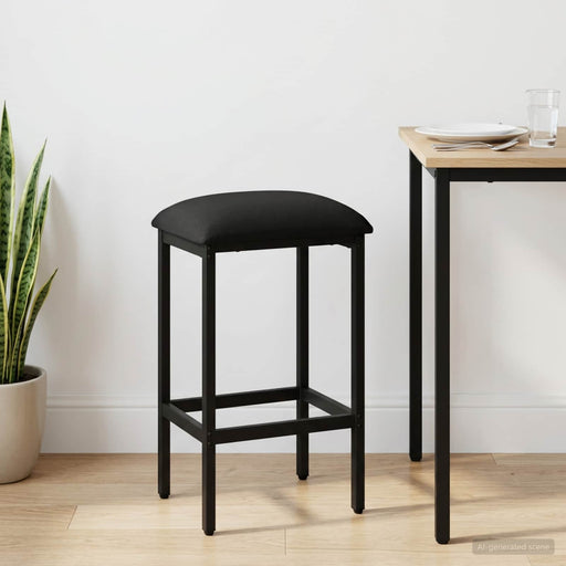 Scaun de bar Negru 40 x 32 x 74 cm Lemn prelucrat - WALTI WALTI