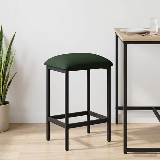 Scaun de bar Verde închis 40 x 32 x 74 cm Lemn prelucrat - WALTI WALTI
