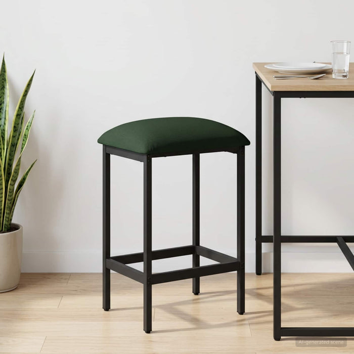 Scaun de bar Verde închis 40 x 32 x 74 cm Lemn prelucrat - WALTI WALTI