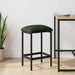 Scaun de bar Verde închis 40 x 32 x 74 cm Lemn prelucrat - WALTI WALTI