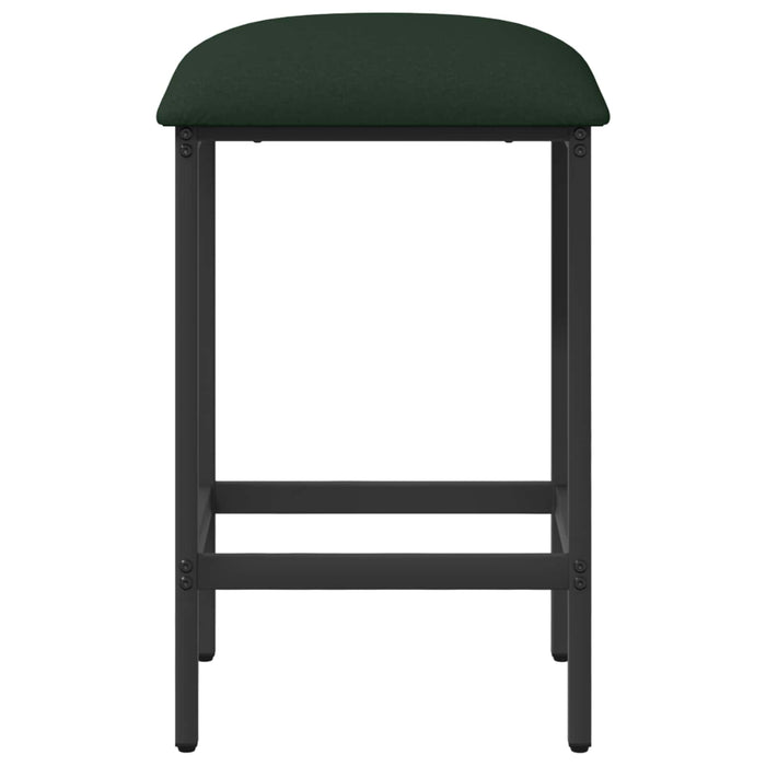Scaun de bar 2 buc. Verde închis 40 x 32 x 74 cm Lemn prelucrat - WALTI WALTI